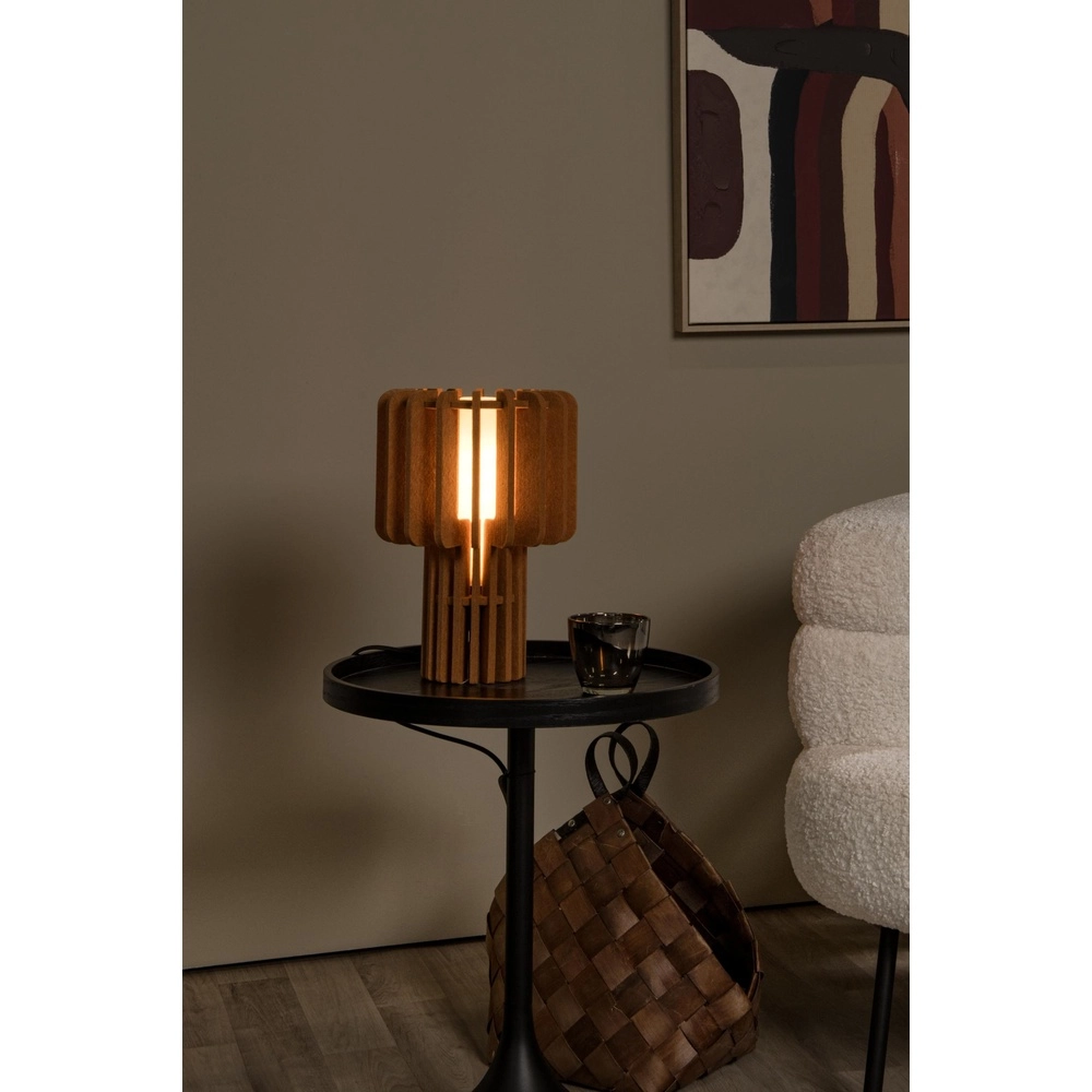 Design-Tischlampe Rollo Terrakotta Lucide 5411212452870