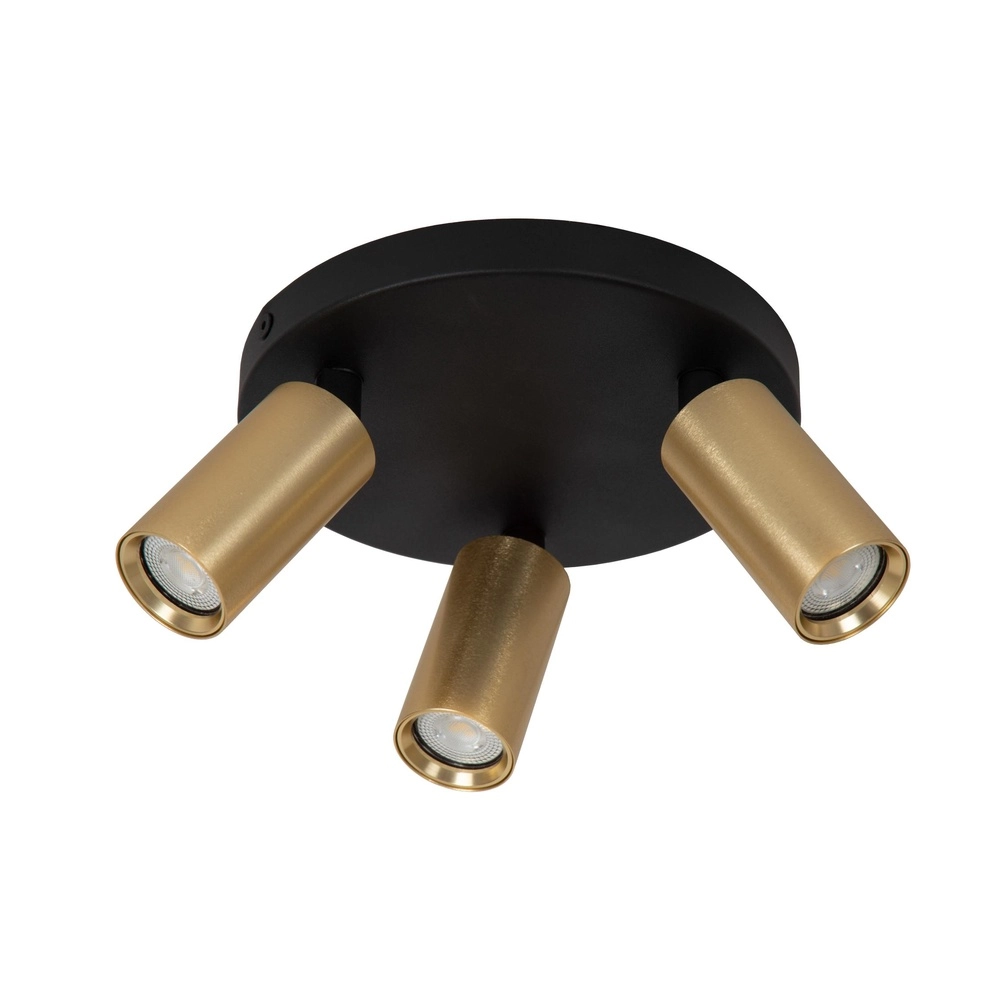 Deckenscheinwerfer Ritmo mini GU10 3-Licht Gold