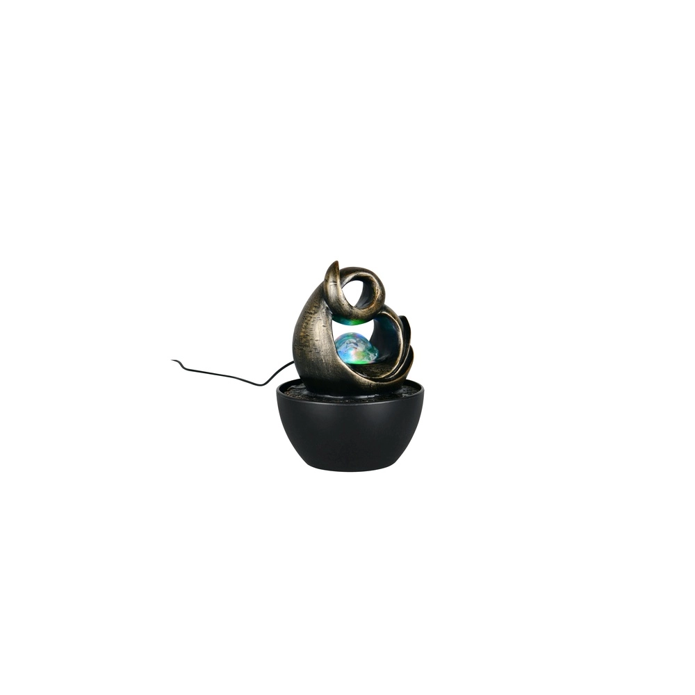 Tischlampe Luma Braun Trio 4017807691375