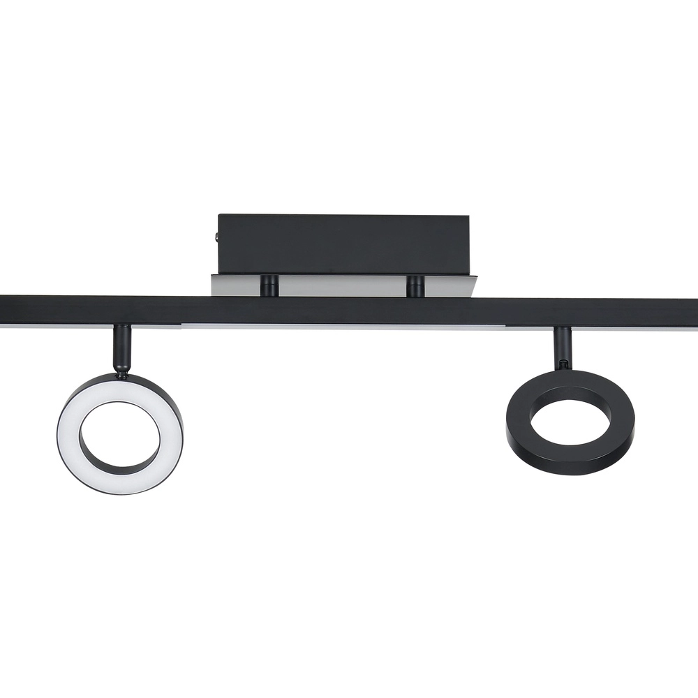 Schwarze LED-Deckenlampe Cardillio 1 160 cm Eglo 9008606255986