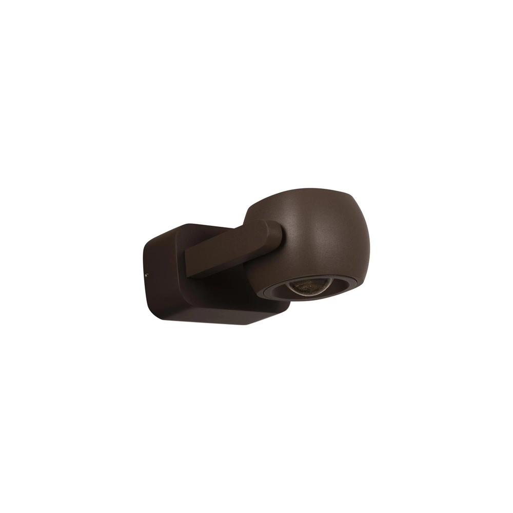 Design-Wandlampe Capri Kaffeebraun