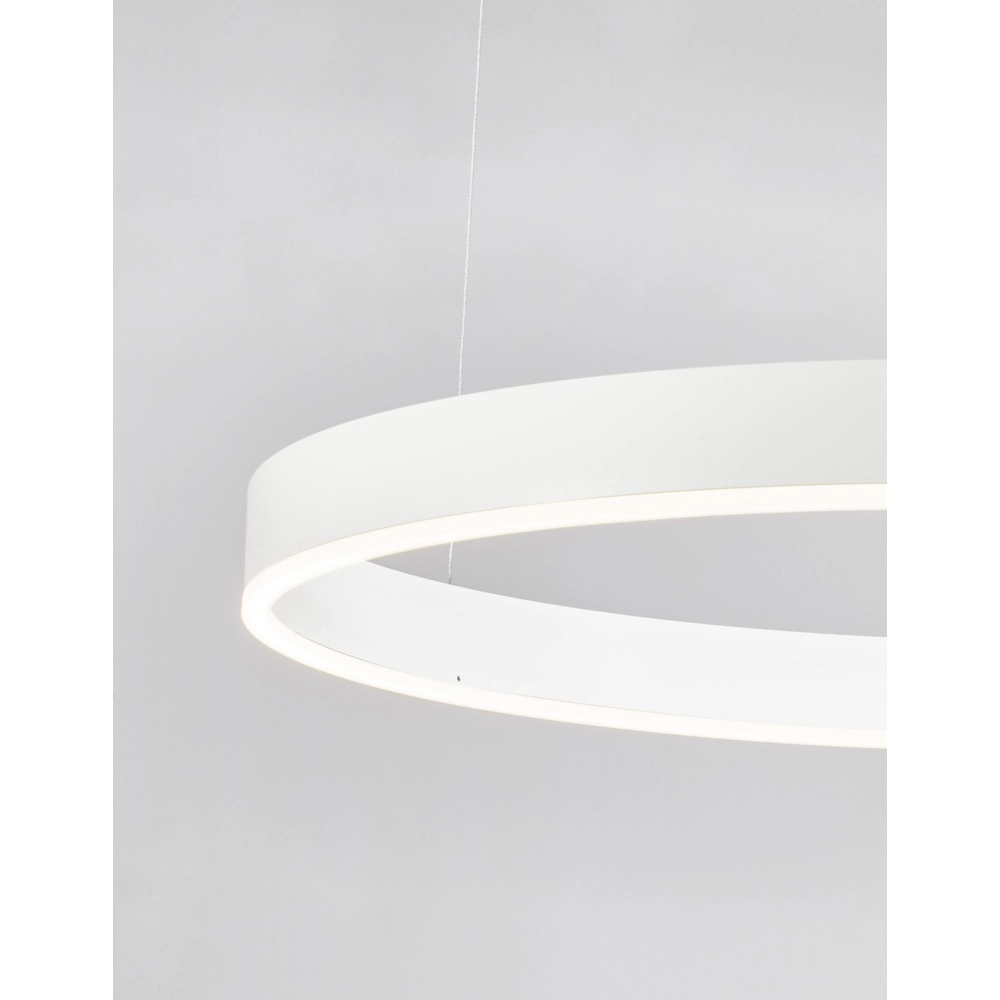 Pendelleuchte Motif weiß Ø 80cm 3000K Lyora 5212017421968