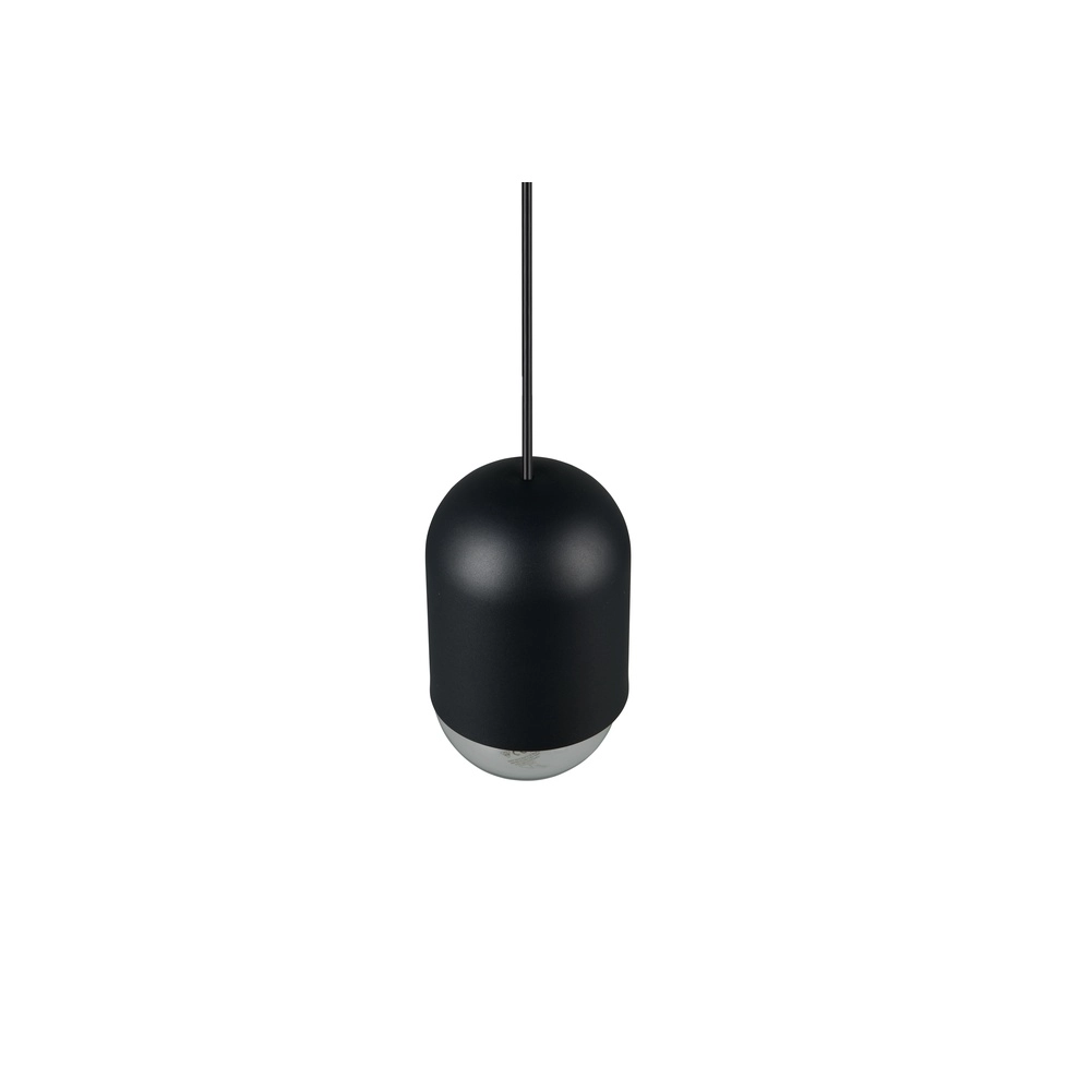 Einzigartige Pendelleuchte Nara schwarz Ø 10,5cm Trio 4017807661774