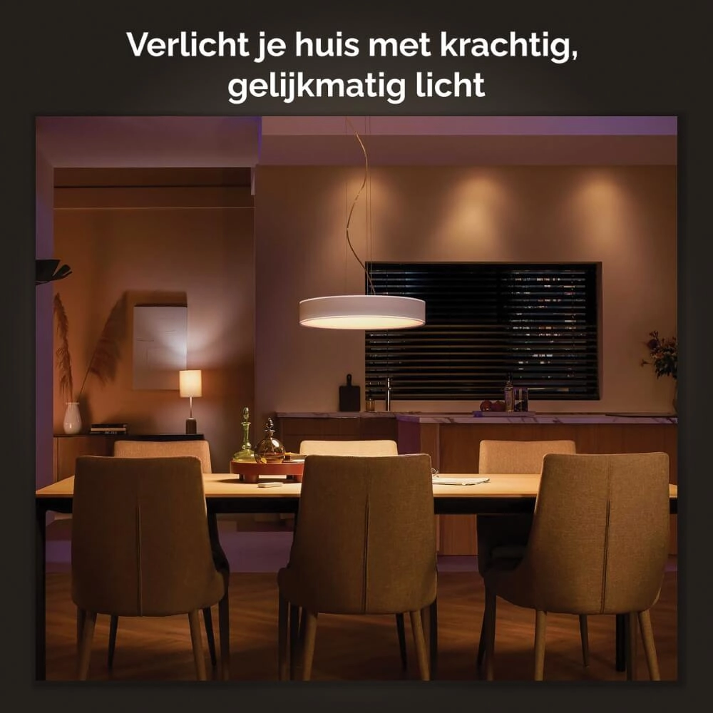 Hängelampe Hue Enrave - White Ambiance Ø 42,5cm weiß Philips 8718696176573