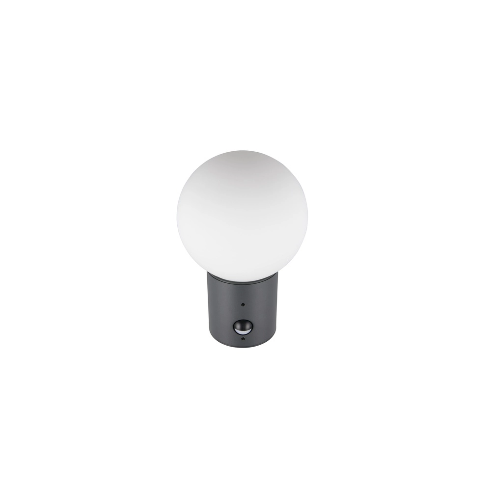 Kugelwandlampe Mures Anthrazit mit Sensor Trio 4017807687200