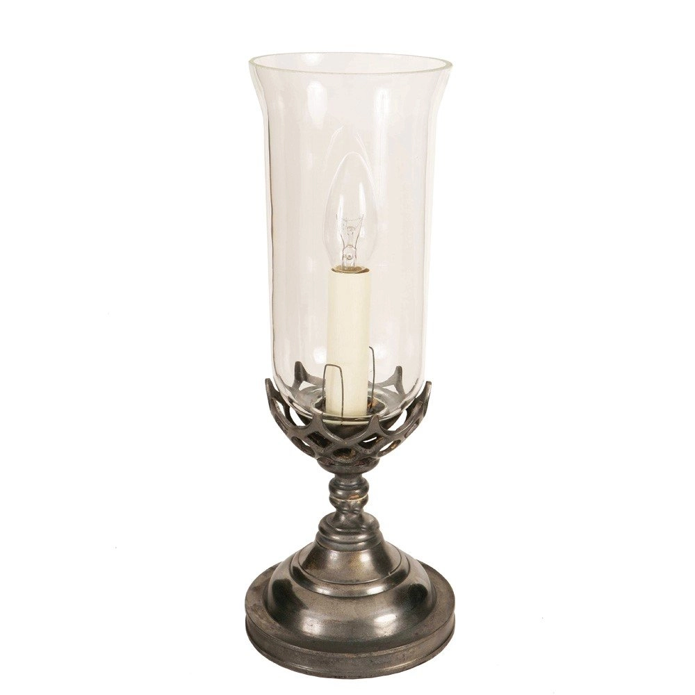 Antike Tischlampe Gothic