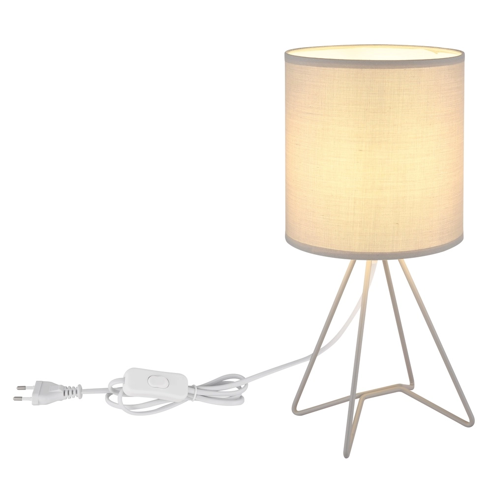 Design-Tischlampe Tamian Grau Globo 9007371481538