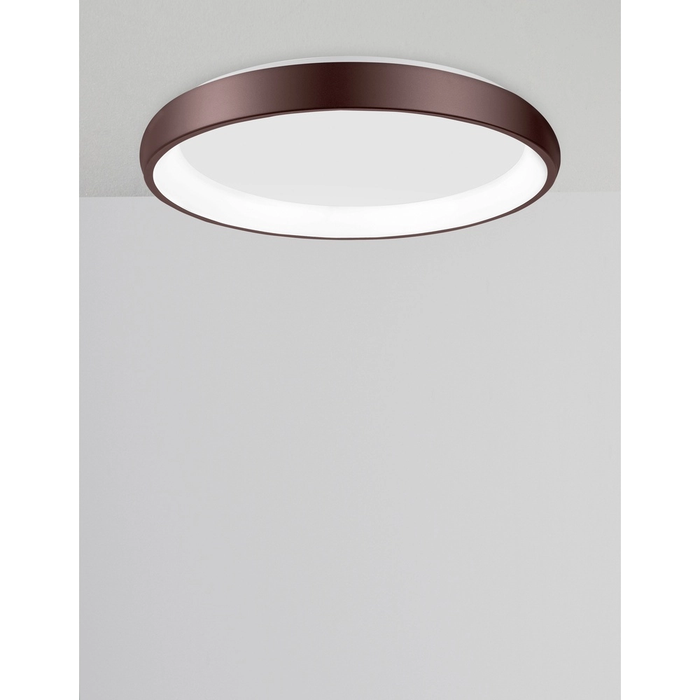 Deckenlampe Albi kaffeebraun Ø 61cm Lyora 5212017414878