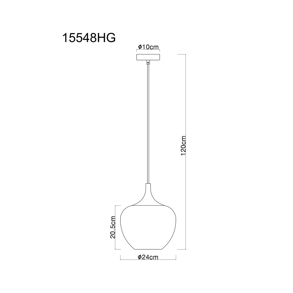 Design-Pendellampe Maxy Schwarz mit rotem Glas Globo 9007371450978
