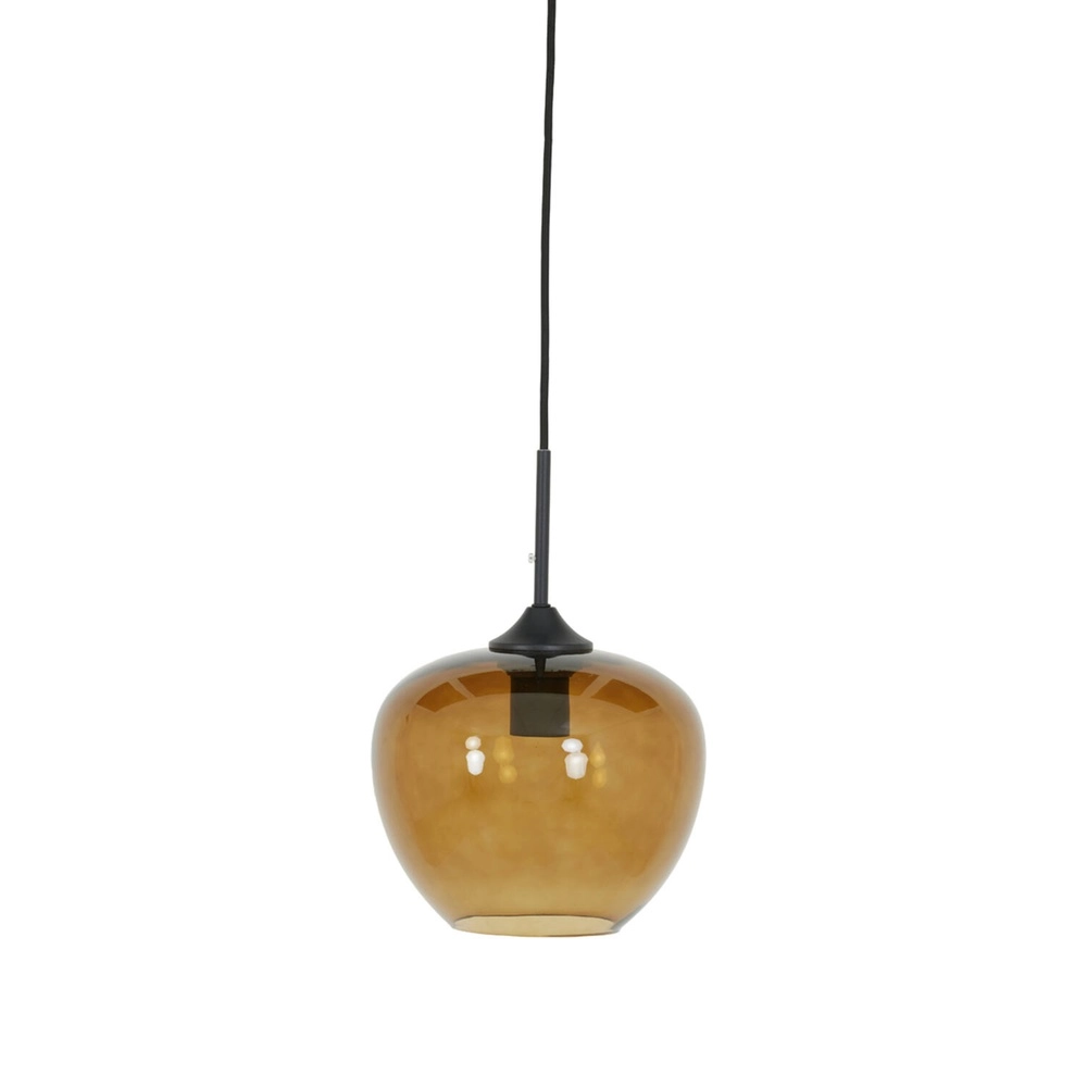 Pendellampe Mayson Ø 23 cm bernsteinfarben