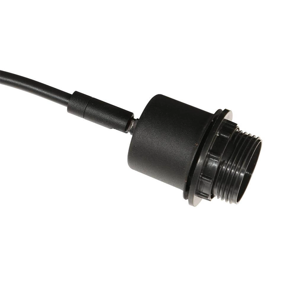 Stehlampe Sparkled Light schwarz mit strohfarbenen Kappen Steinhauer 8712746173642