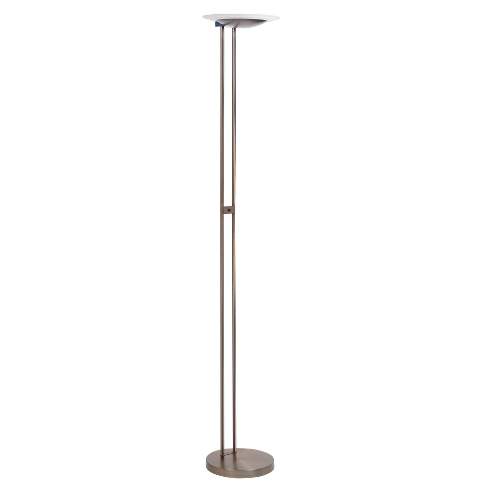 Klassische Leselampe Biarritz Kupferbronze Ø 28cm
