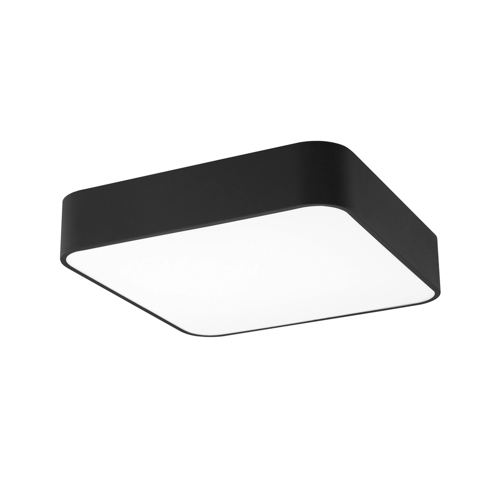Quadratische Deckenleuchte Ragu schwarz 36cm Lyora 5212017413734