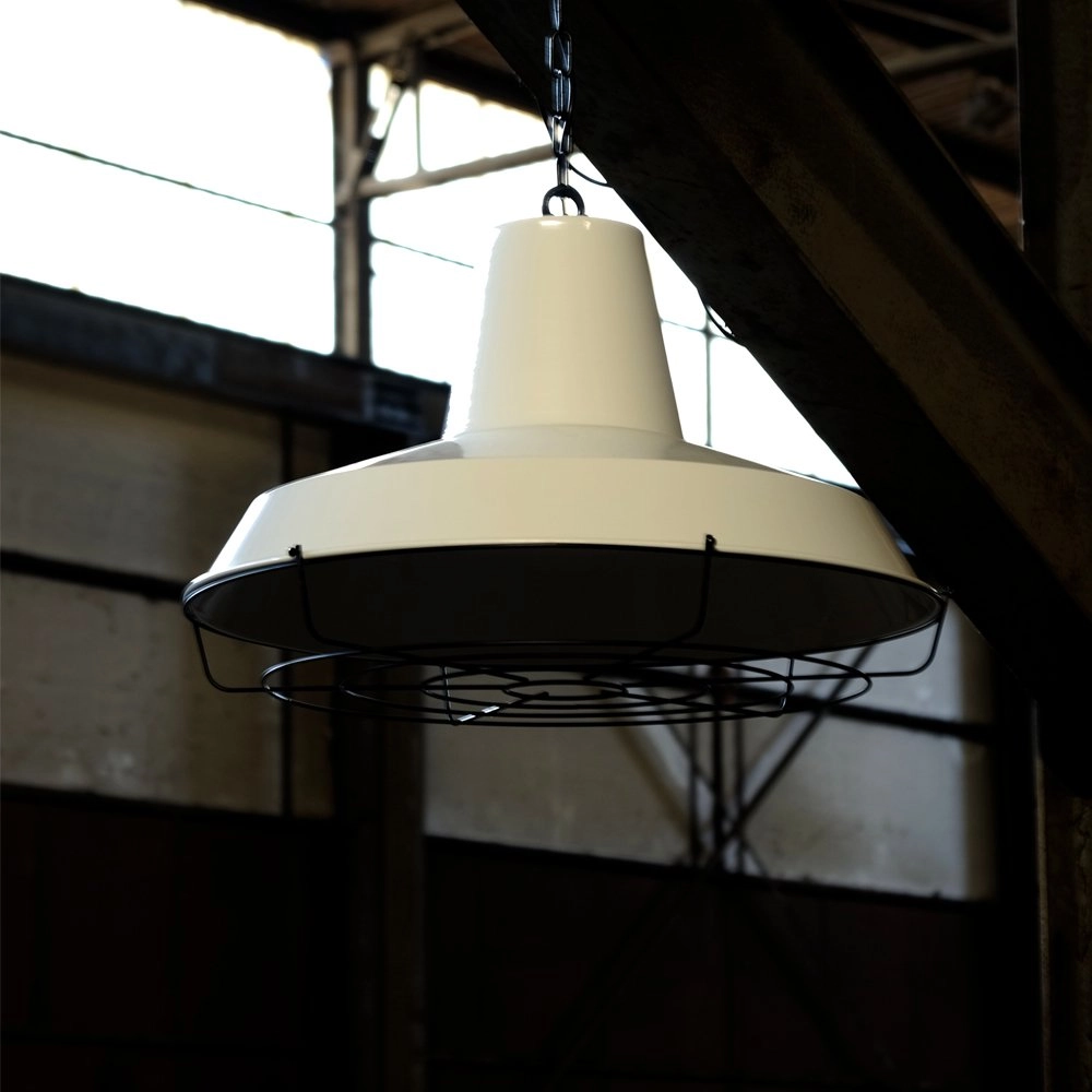 Pendelleuchte Prato XXL Industria 67 Grid weiß mit schwarz Masterlight 8718121234991