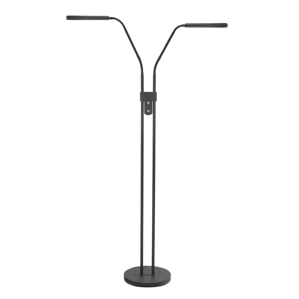 Design-Leseleuchte Murcia schwarz 2-flammig
