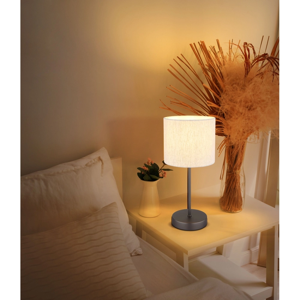 Tischlampe Thea Gunmetal Globo 9007371573035