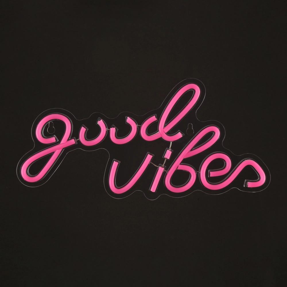 Neon-Wandlampe Neon-Tales "Gute Vibes" Brilliant 4004353476914