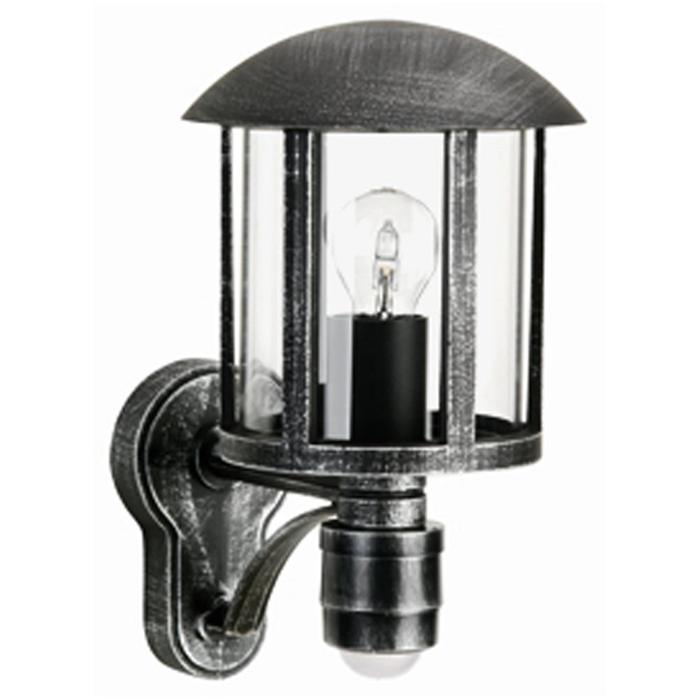 Außenlampe Holli schwarz - silber