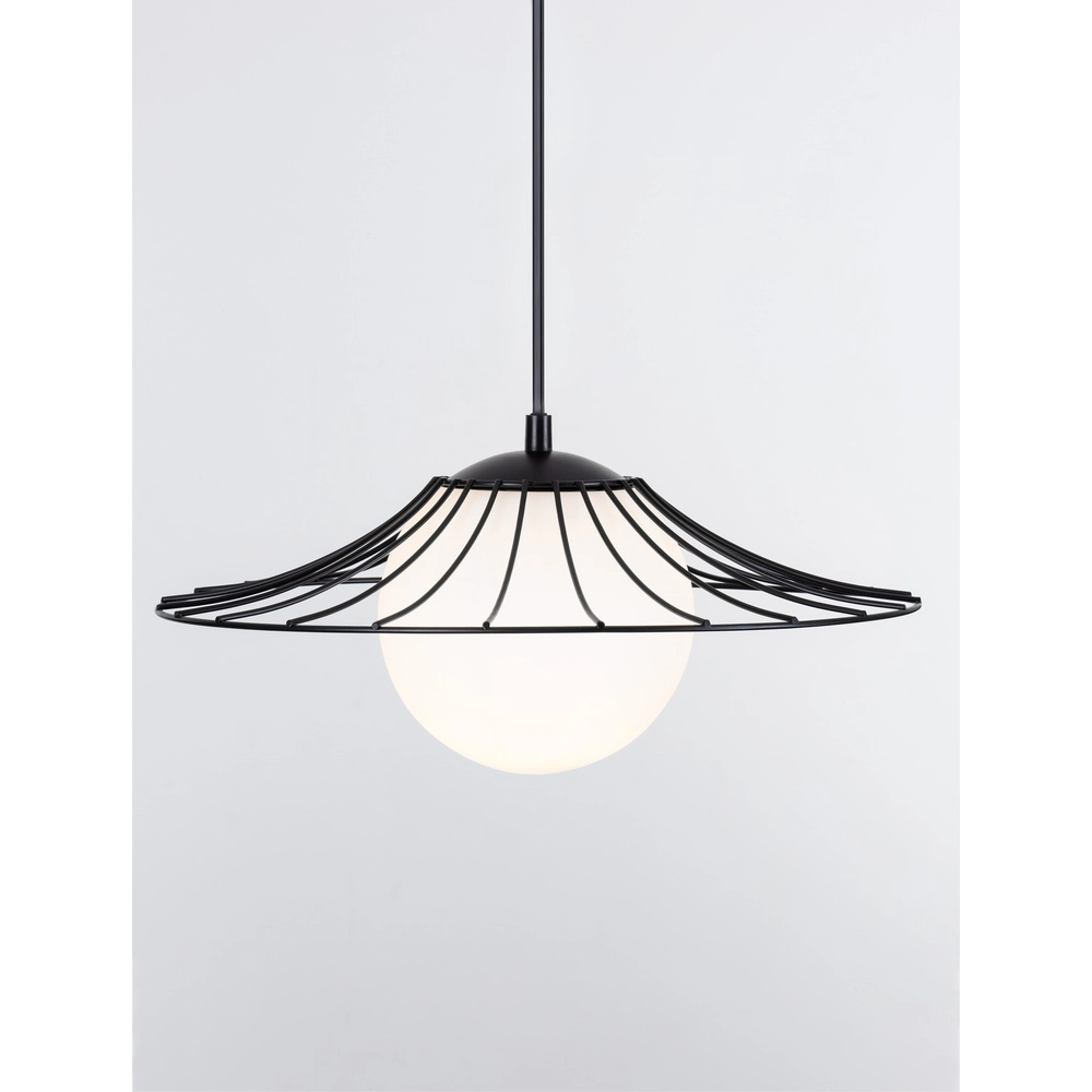 Schwarze Pendelleuchte Fly Ø 36cm Lyora 5212017436221
