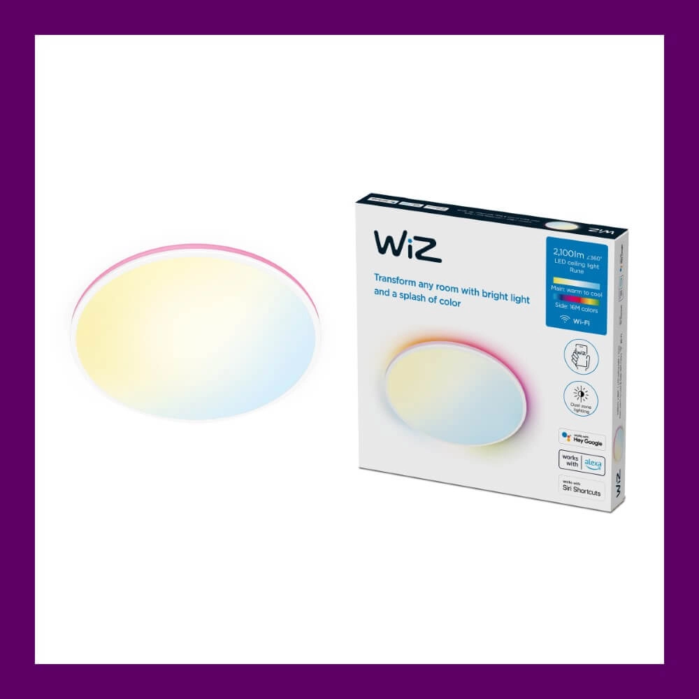 Intelligente Deckenleuchte Rune Ø 40cm - weiß WiZ 8719514554276