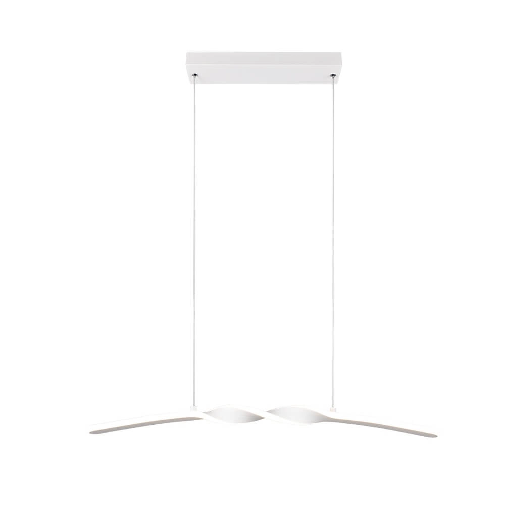 Design-Pendelleuchte Ginko weiß Trio 4017807642438