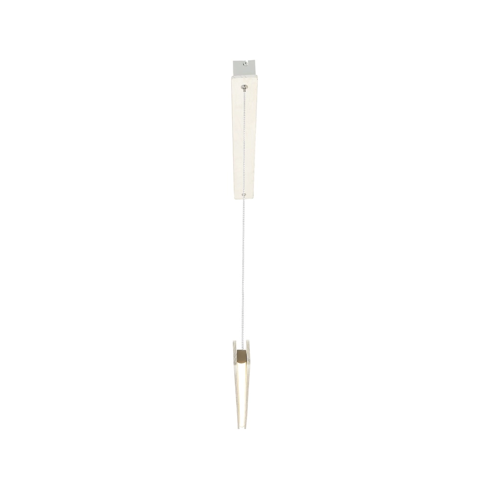 LED-Pendellicht mit Holzoptik Ilgas  Weiß Nordlux 5704924026966