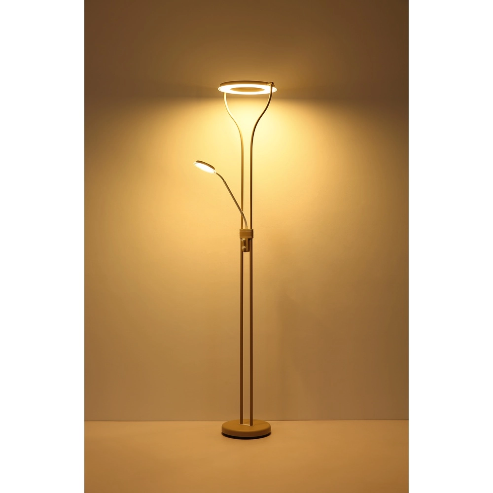 Design-Leseleuchte Ebro sandbraun Globo 9007371583263