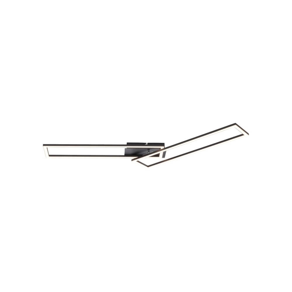 Schwarze LED-Deckenleuchte Iven Paul Neuhaus 4043689981976