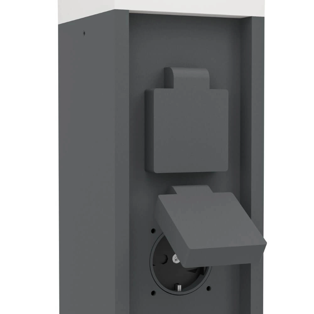 Fassung mit Lampe Park 5 Anthrazit Eglo 9008606297825