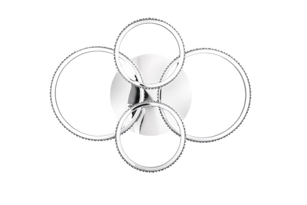 Designer-Deckenleuchte Cires Chrom Trio 4017807600940