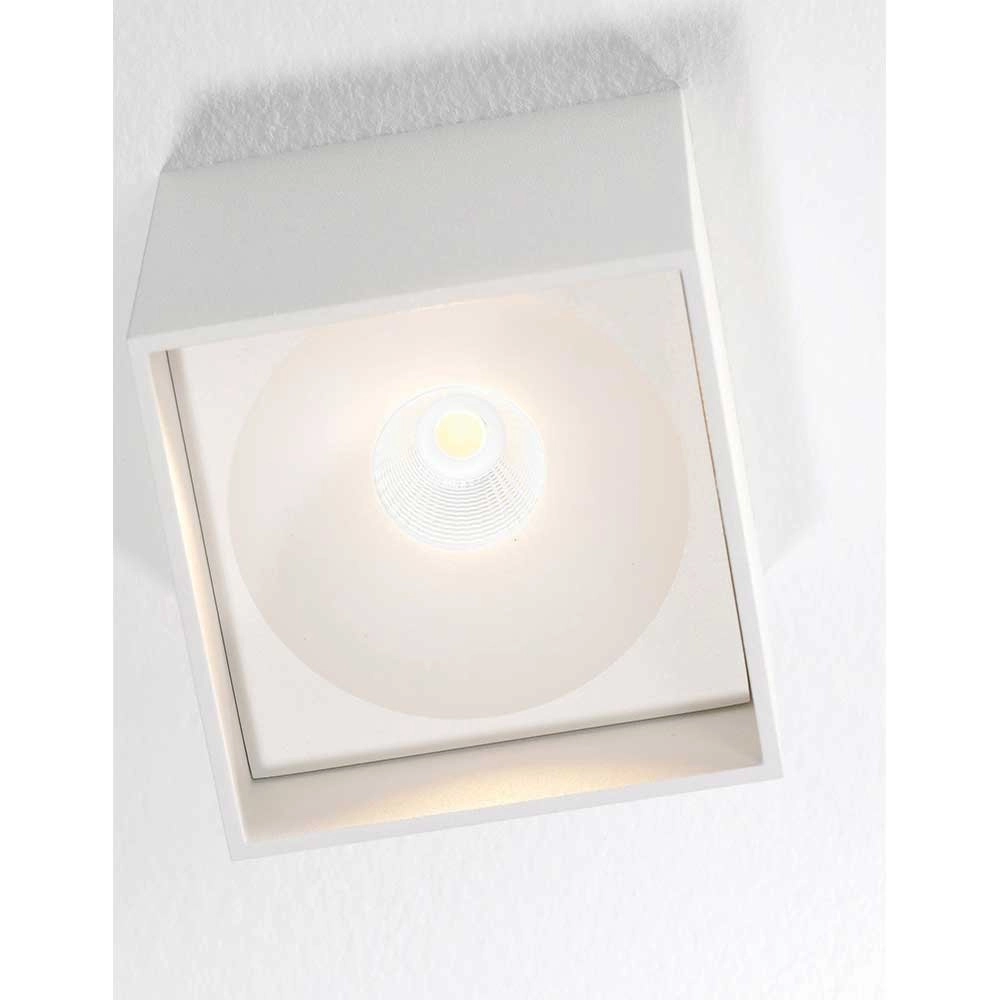 Weißer LED-Scheinwerfer Brock aufbauen Artdelight 8719831731640