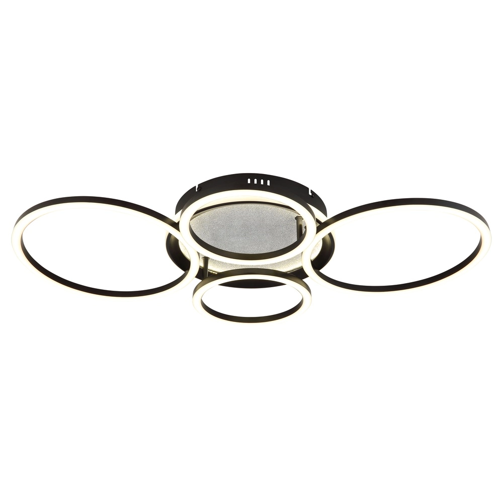 Design-Deckenlampe Alvis Schwarz Globo 9007371586363
