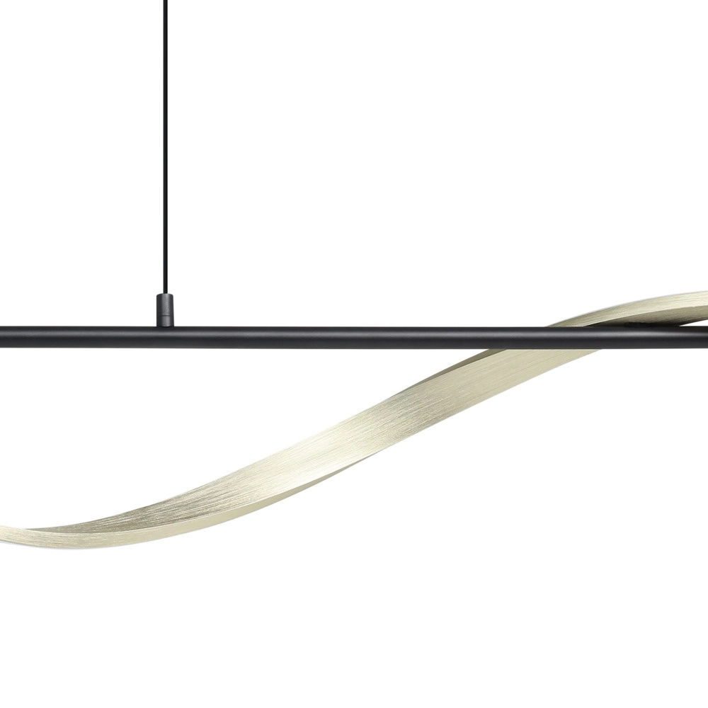 Pendelleuchte Conaprato schwarz mit gold Eglo 9008606357352