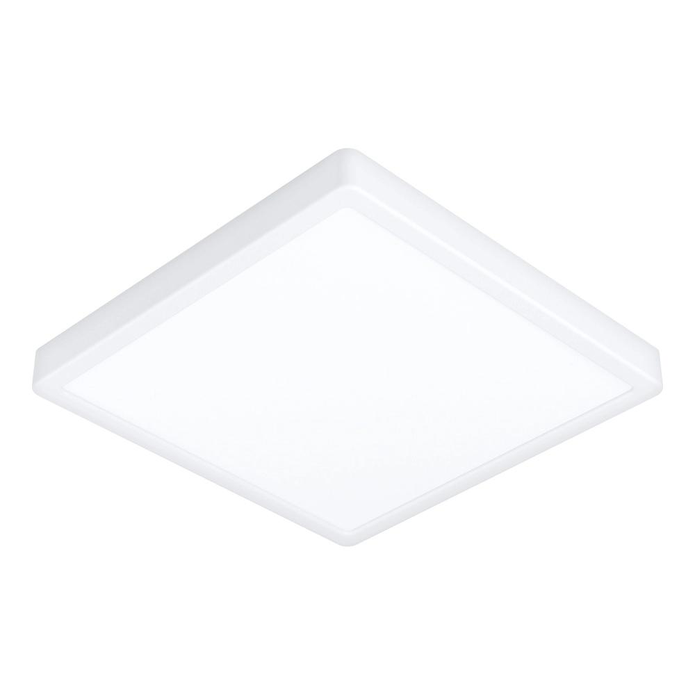 Zigbee-Deckenlampe Fueva 6-Z Quadrat – Weiß – 39x39 cm