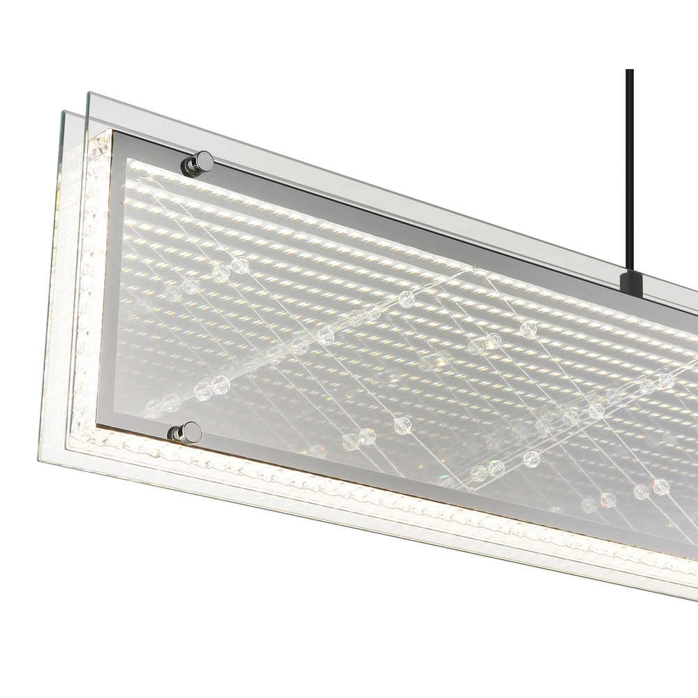 Pendellampe Mirrora Schwarz Globo 9007371575855