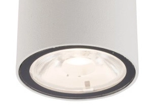 Aufbaustrahler außen Edesa Weiß Lyora 5903139911191