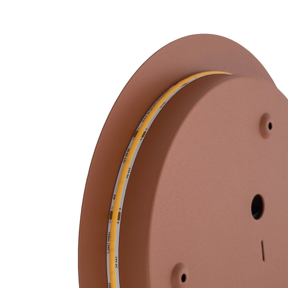 Design-Wandlampe Ring Terrakotta Ø 25 cm Lyora 5903139126588