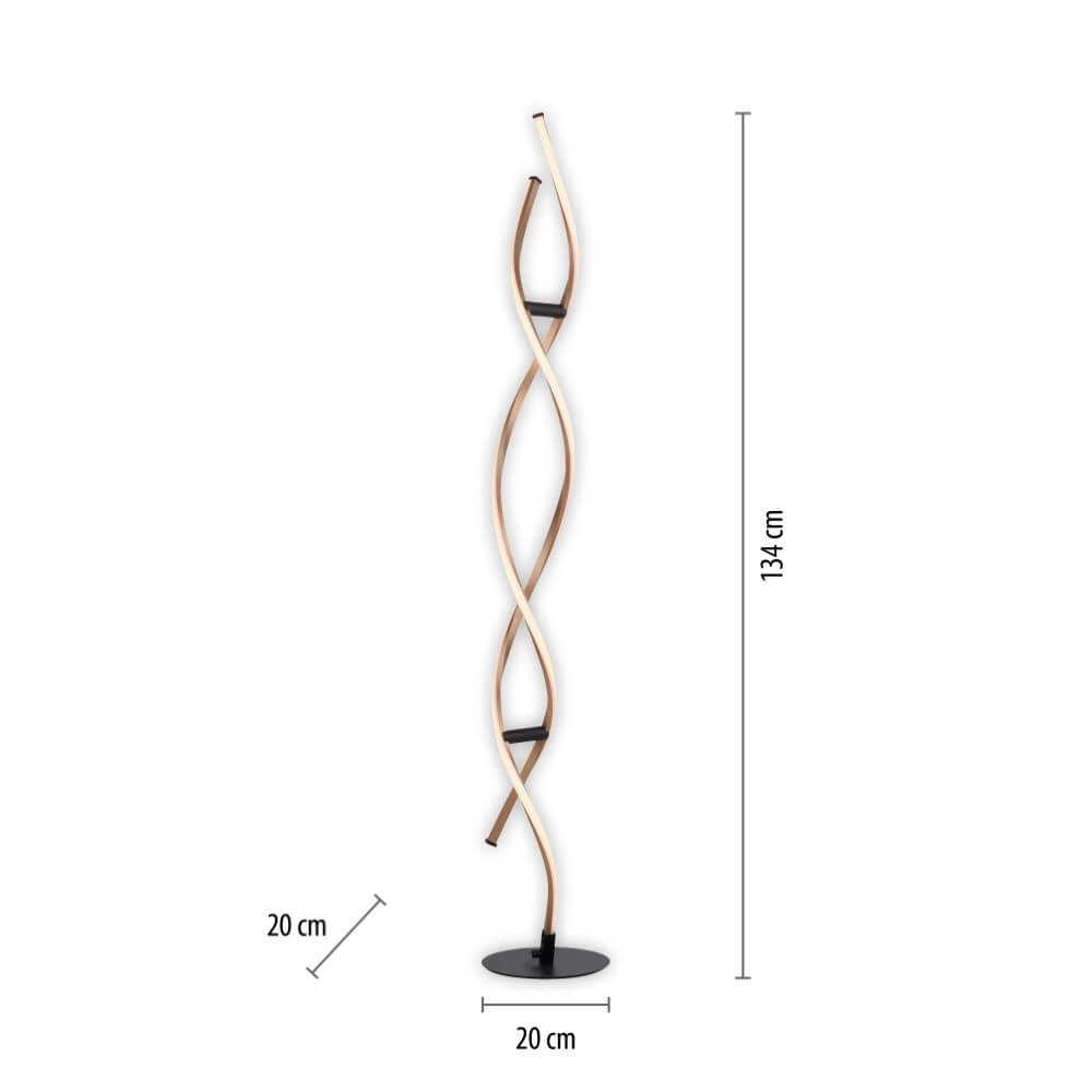 Designer-Stehleuchte Polina 134cm Paul Neuhaus 4012248371695