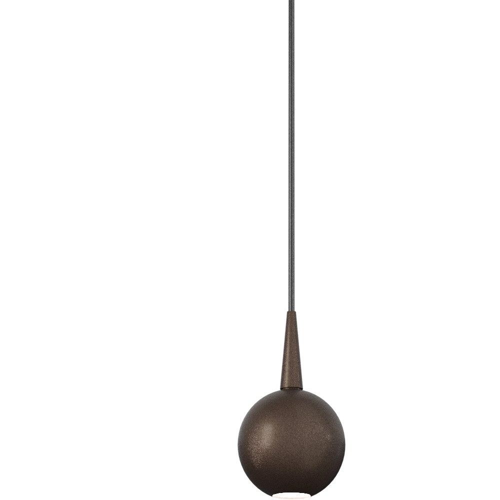 Pendellampe Talana kakaobraun Ø 6 cm Masterlight 8718121350097