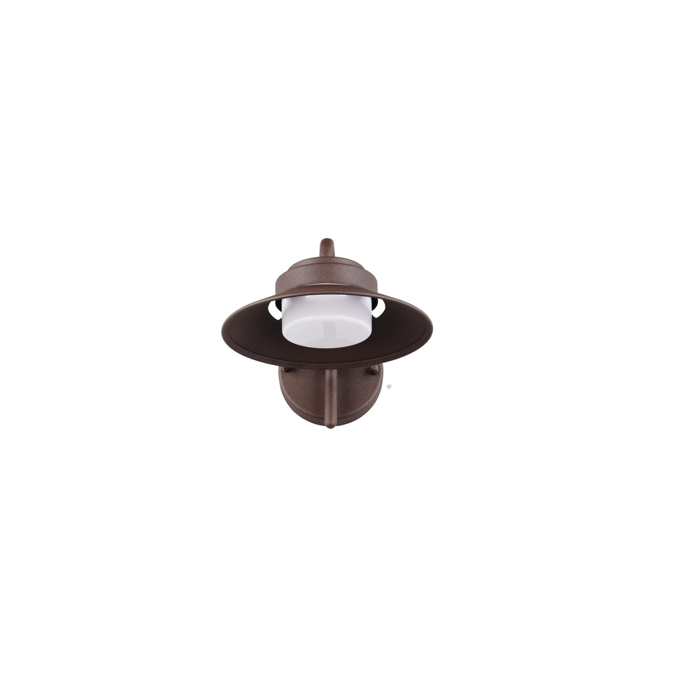 Moderne Stalllampe Atrato Rostbraun Trio 4017807691276