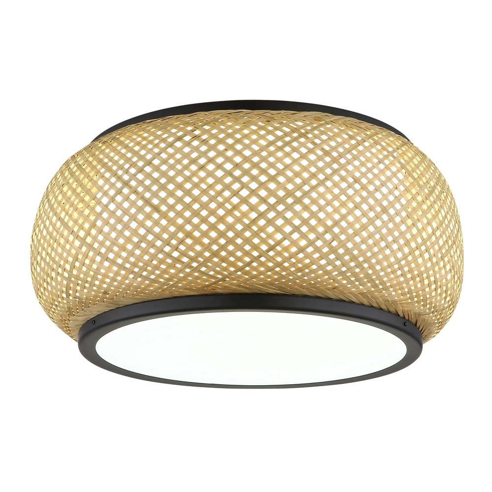 Deckenlampe Bambora mit Bambus Ø 38 cm Globo 9007371575794