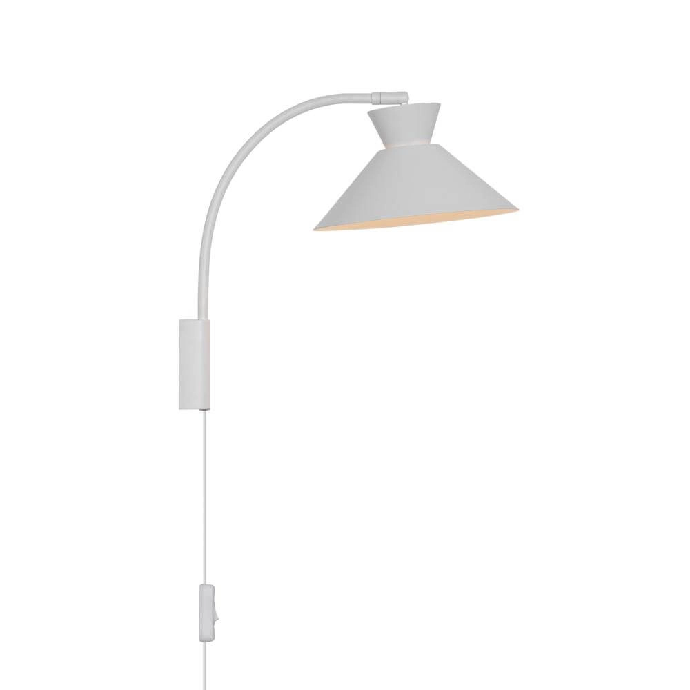 Schlanke Wandleuchte Dial weiß Nordlux 5704924012037