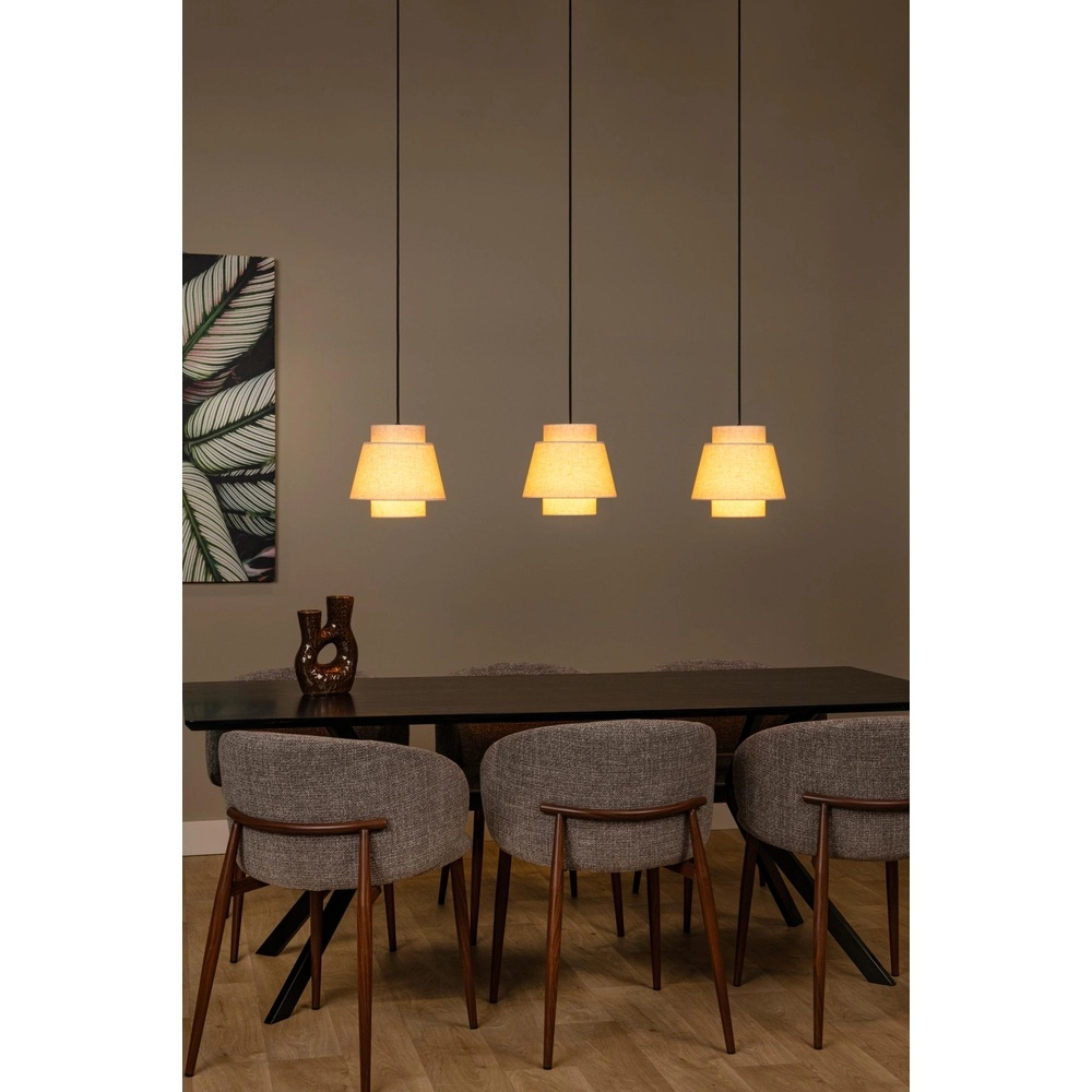Pendellampe Tribute 3-Licht Creme Lucide 5411212211934