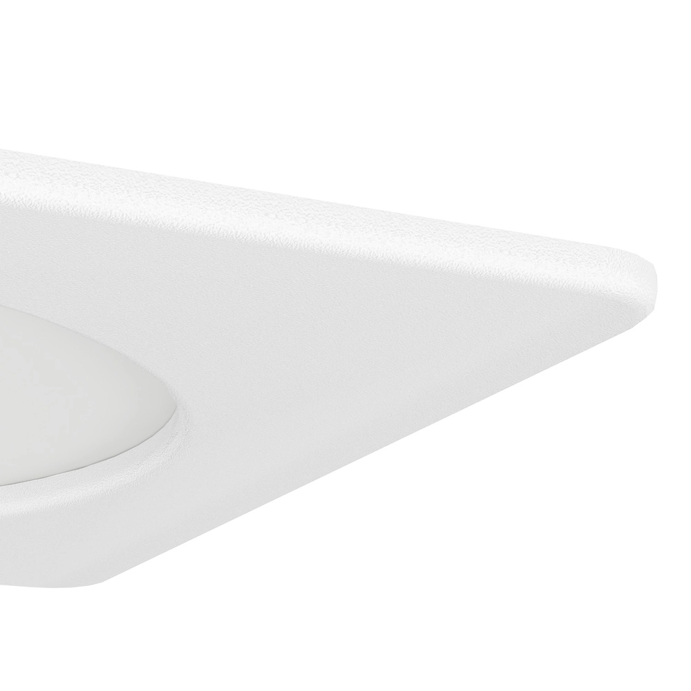 Einbaulampe Fueva 6 Quadrat – Weiß – 11,9x11,9 cm Eglo 9008606330799