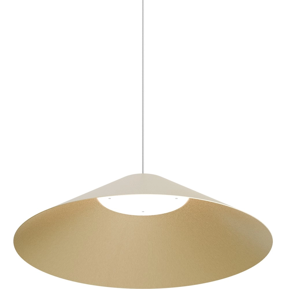 Design-Pendellampe Ceppo schwarz mit goldener Ø 45 cm Masterlight 8718121389226
