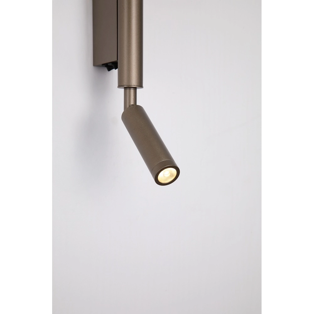 Design-Wandleuchte Architect braun Searchlight 5053423296418