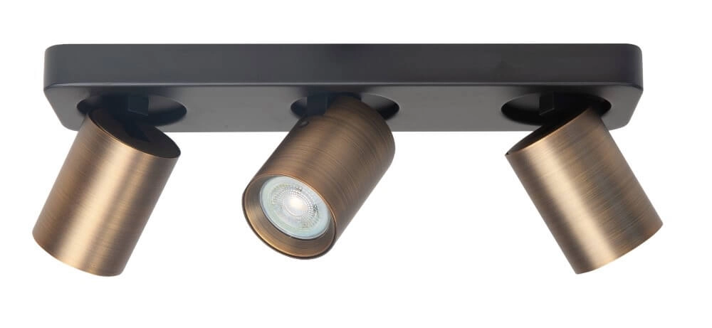 Dreifacher Aufputz-Spot Oliver Bronze Highlight 8718379047428