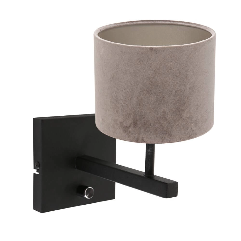 Tischlampe aus Samt Stanger