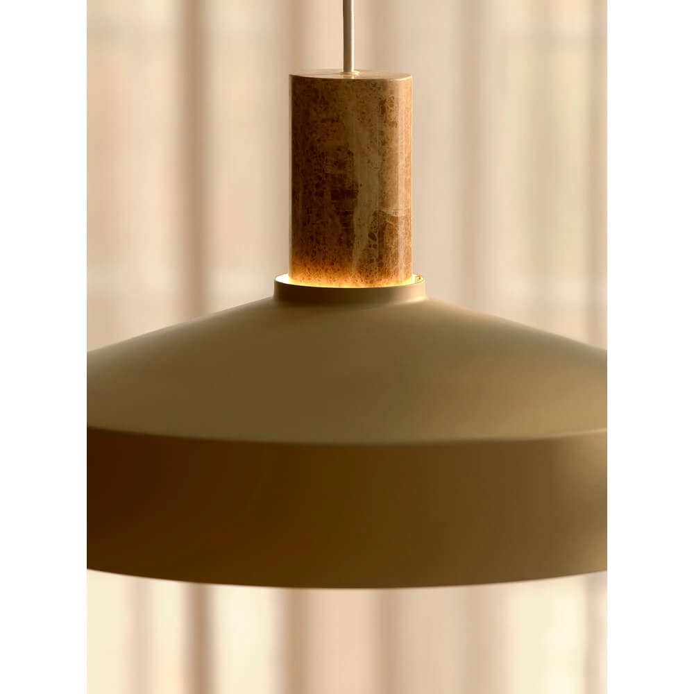 Pendelleuchte Elvas sandbraun Ø 37,5cm Nordlux 5704924024238