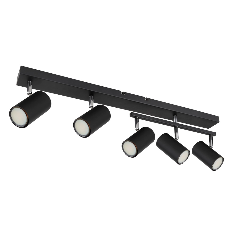 Deckenlampe 5-Leuchten Robby Schwarz Globo 9007371439577